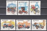 Nicaragua 1984 - A 150-a aniversare a nașterii lui Gottlieb Daimler - Mașini de epocă, Serie (Completă) + PA (Dep. - 1 val), Stampilat