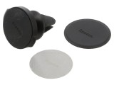 Suport auto magnetic negru pentru grilă de ventilație BASEUS