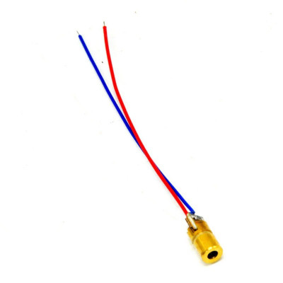 Adjustable mini laser pointer 5V - 5mW - 650nm (L.192) foto