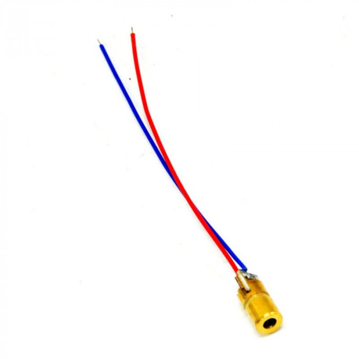 Adjustable mini laser pointer 5V - 5mW - 650nm (L.192)