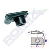 Set 10 clipsuri fixare pasaj roata Mazda, Toyota B23301