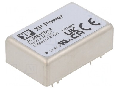 Convertor DC/DC 8W 9-18V la 12V și -12V THT foto