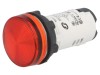 Lumină de control LED 230V, roșie