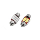 Set becuri auto cu LED CANBUS sofit compatibil C5W