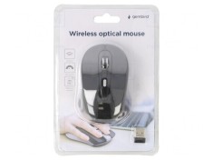 Mouse optic wireless USB negru 6 butoane 10m