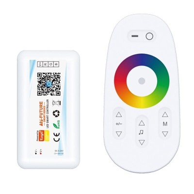 Controler Smart Touch Led RGBW,Tuya-Music-Wifi 2,4G foto