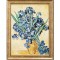 Tablou celebru inramat pictat manual, Vaza cu irisi - 45x35cm ulei pe panza reproducere Vincent van Gogh