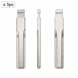 Set 3 lame cheie flip 174# HU43FH pentru Opel, compatibile KD VVDI JMD