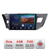 Navigatie Toyota Corolla 2013-2017 B-470 Android Ecran QLED octa core 4+64 carplay android auto KIT-470+EDT-E310V3 CarStore Technology