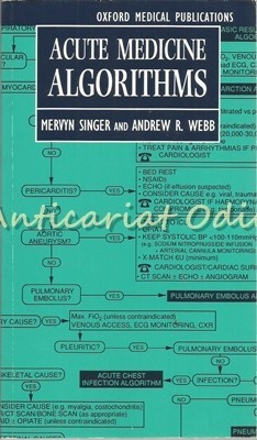 Acute Medicine Algorithms - Mervyn Singer, Andrew R. Webb foto