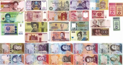 LOT 32 bancnote diferite UNC!!! foto