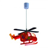 Lustra tip Pendul pentru copii, design Elicopter, 95 cm, Multicolor, AMA, Oem