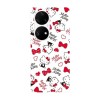 Husa compatibila cu Huawei P50 model Hello Kitty, Silicon, TPU, Viceversa, Transparent, Carcasa