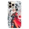 Husa compatibila cu Apple iPhone 14 Plus model Naruto Shippuden Manga, Silicon, TPU, Viceversa