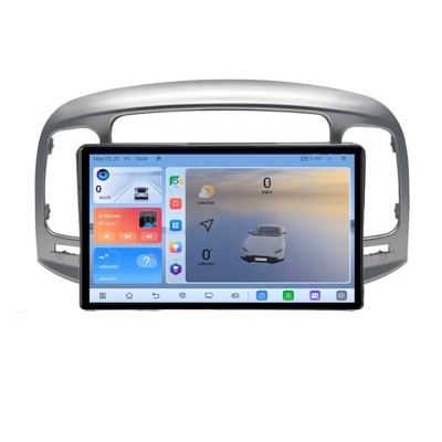 Navigatie Hyundai Accent 2006-2012 C-Accent Android 8 Core 2.2 Ghz 8+128 Qled 1K ADAS 4G LTE GPS 360 KIT-accent+EDT-E409V3 CarStore Technology foto