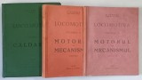 Carti Locomotiva Volumele I-III A. Zanescu 1938 Editura CFR Legatura de Epoca Brosata