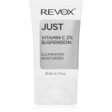 Revox B77 Just Vitamin C 2% Suspension crema hidratanta cu efect iluminator pentru față și g&acirc;t 30 ml