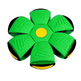 Minge Turtita de Jucarie, Lumini, Model OZN, Verde, Pentru Copii, 23 cm