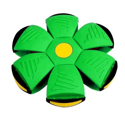 Minge Turtita de Jucarie, Lumini, Model OZN, Verde, Pentru Copii, 23 cm foto