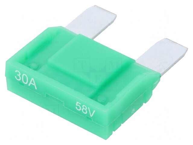 Siguranță auto 30A 58VDC 29mm aliaj de staniu