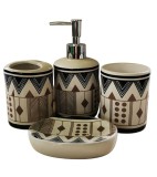 Set baie ceramic 4 piese
