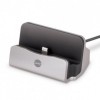 Statie Incarcare Forever DS-01 Apple iPhone 5/6/7 Silver Dock