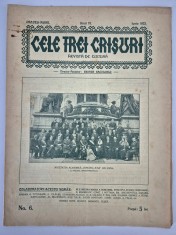 Carte veche Revista Cele Trei Crisuri Iunie 1923