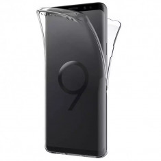 Husa Samsung Galaxy S9 360 Grade silicon fata TPU spate Transparenta foto