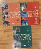 Set 3 carti Coursebook Enterprise de Virginia Evans, Jerry Dooley