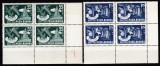 ROMANIA 1963 LP 573 IMPADURIREA BLOCURI DE 4 TIMBRE COLT DE COALA STARE MNH, Nestampilat