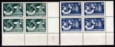 ROMANIA 1963 LP 573 IMPADURIREA BLOCURI DE 4 TIMBRE COLT DE COALA STARE MNH