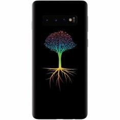 Husa silicon personalizata pentru Samsung Galaxy S10 Plus, Tree 001 foto