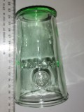 PAHAR DE COLECTIE VINTAGE BACARDI - ARE STICLA VERZUIE