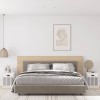 VidaXL Noptiere, 2 buc., alb, 43x36x50 cm 816345