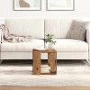 VidaXL Masă de cafea Lemn vechi 32 x 32 x 30 cm Lemn compozit 873910
