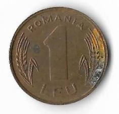 Moneda 1 leu 1994 - Romania foto