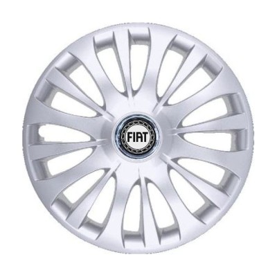 Set 4 Capace Roti R15, Potrivite Jantelor de 15 inch, Pentru Fiat, Model 328 foto