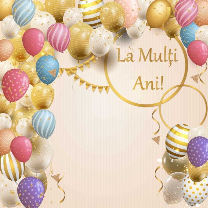 Fototapet La Multi Ani