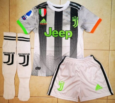 Compleu Echipament FOTBAL pt. copii 5-14 ani Juventus DYBALA noul model 2020 foto