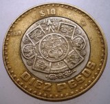 7.643 MEXIC 10 PESOS 1999 BIMETAL