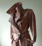 Trench 90% cotton, stil britanic, calitate germana premium, masura 40 * Livrare gratuita
