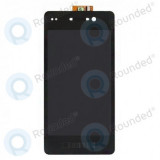 Display LCD Blackberry 10 Dev Alpha cu digitizer (negru) (versiunea 34202-002)