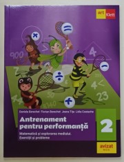 ANTRENAMENT PENTRU PERFORMANTA , MATEMATICA SI EXPLORAREA MEDIULUI , CLASA A -II -A de DANIELA BERECHET ...JEANA TITA , 2023 foto