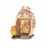 Figurina Chicks in Egg House 10 cm x 12 cm