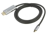 Adaptor DisplayPort 1.4 USB 3.0 USB 3.1 1.8m Negru, VCOM