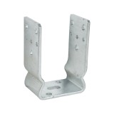 Papuc reazem din tabla de otel zincat, 81 x 60 x 125 mm