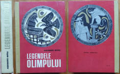 Alexandru Mitru , Legendele Olimpului , 1966 , editie de lux , cartonata foto