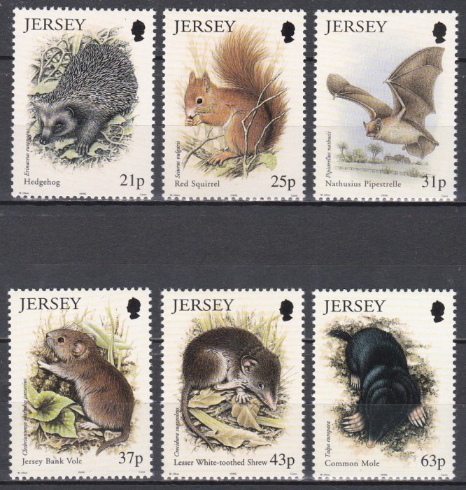 Jersey 1999 - Mamifere, MNH