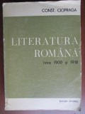 Literatura romana intre 1900 si 1918