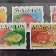 TS23/11 Timbre Serie Suriname - Serie Pesti